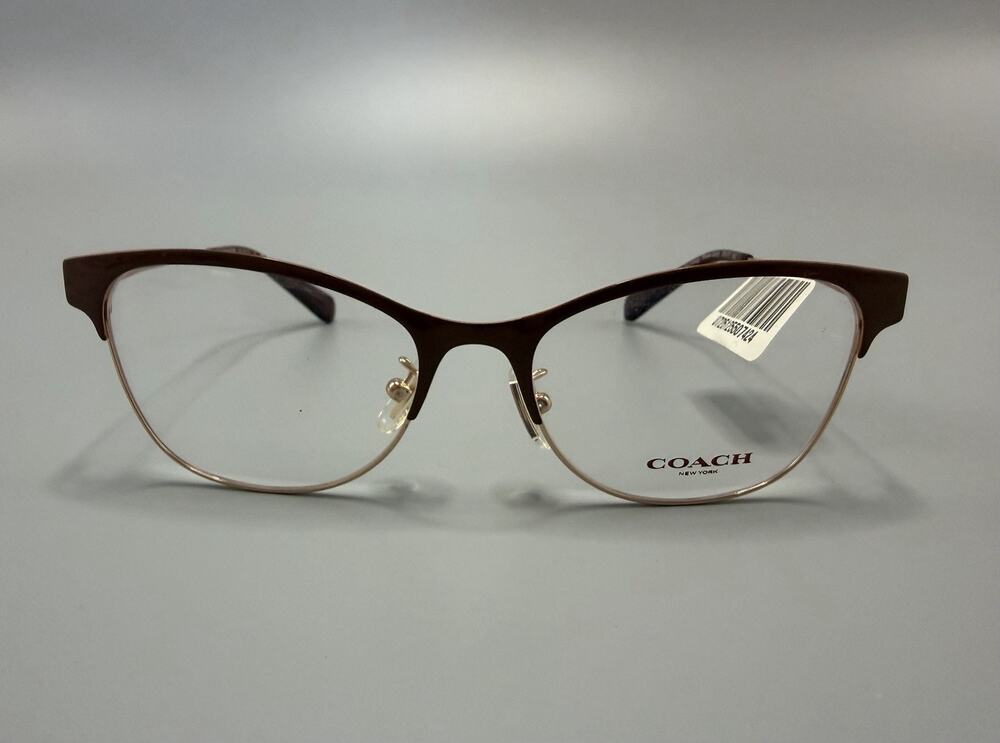 Coach HC5111 9331 Eyeglasses Nutmeg Rose Gold 53-17-140 NEW $232